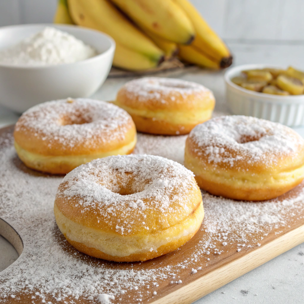 healthy banana donuts 