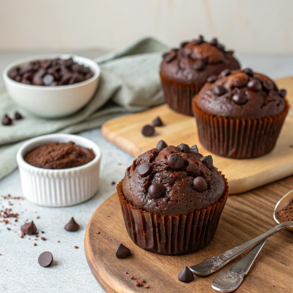 olympic village chocolate muffins recipe