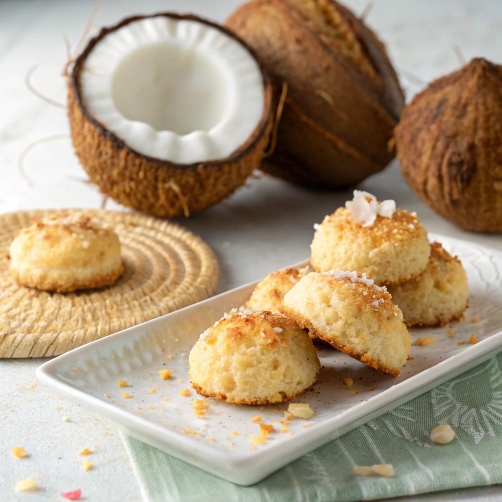 coconut condensed milk macaroons