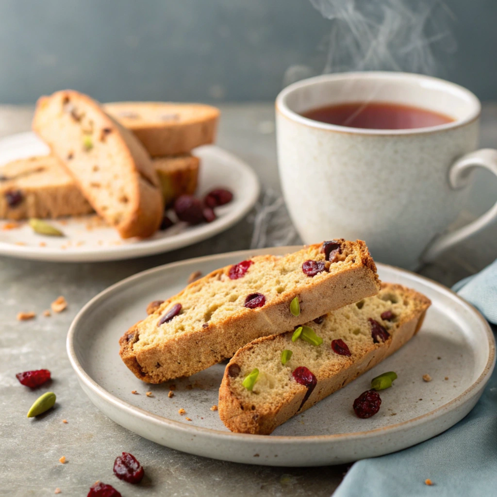 Best Cranberry Pistachio Biscotti