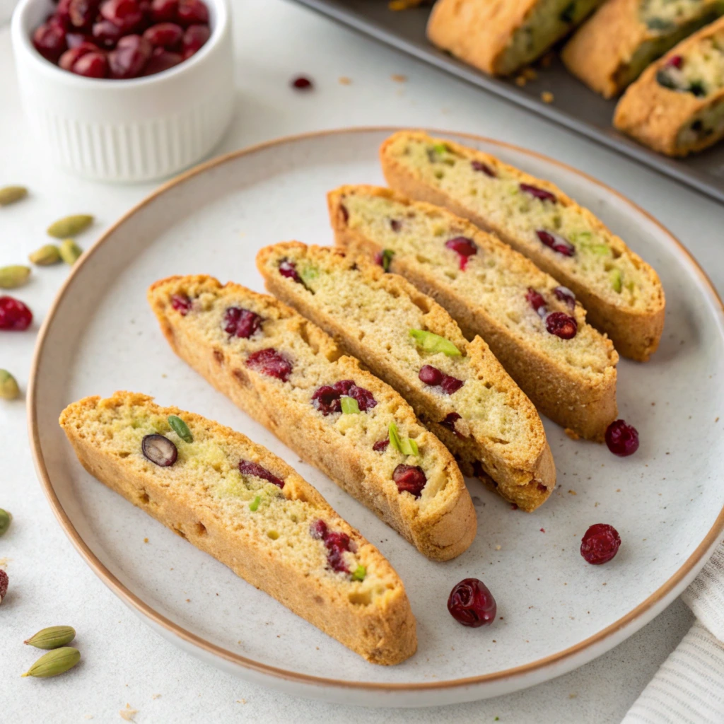 Best Cranberry Pistachio Biscotti