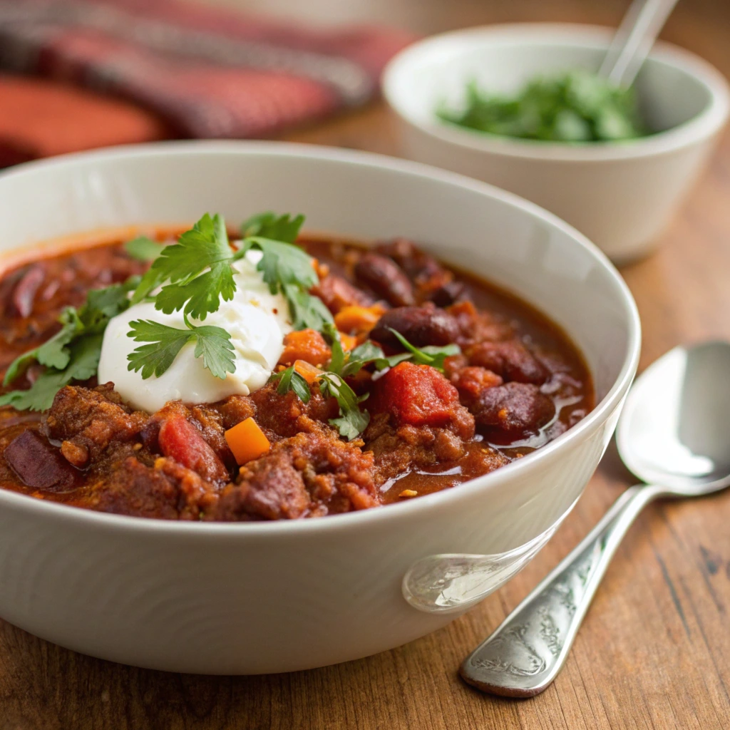 chili recipe sweet and spicy