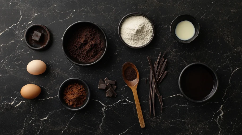 Essential Ingredients for Baking a Black Velvet Cake